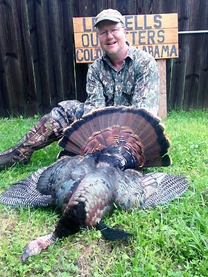 Alabama Turkey Hunts with Lee Sells Outfitters