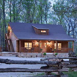 Private cabin at Caryonah