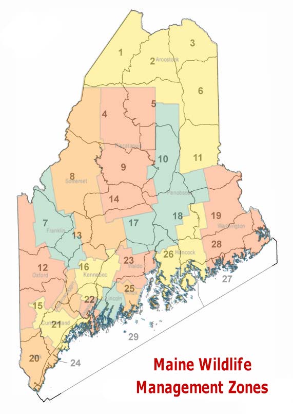 Maine Wildlife Management Areas
