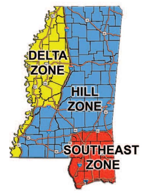 mississippi-hunting-zones-areas