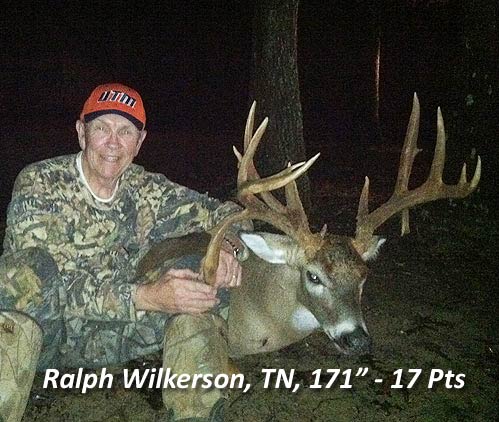 Tennessee has some BIG Whitetail Deer to hunt!