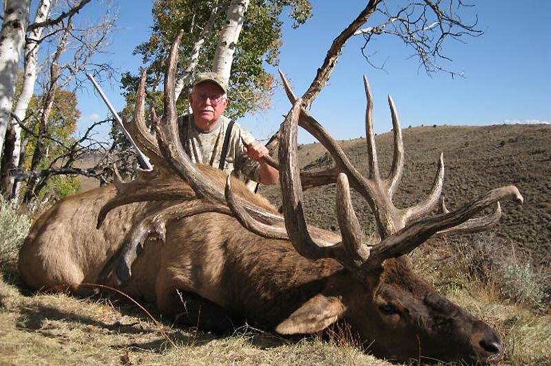 Record book Utah Elk taken by Denny Austad in 2009