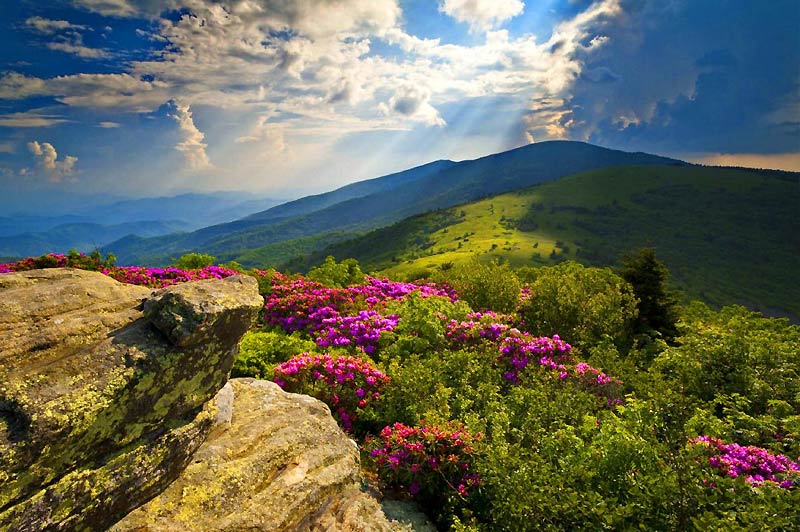 Blue Ridge Mountains in Virginia