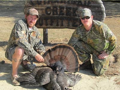 Turkey Hunting in NC with Cutawhiskie Creek Outfitters