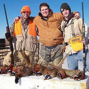 Wyrick Farms pheasant and quail hunts in Kansas